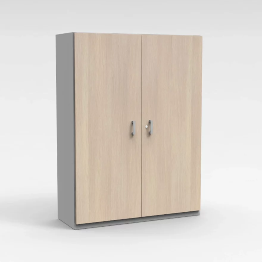 Armoire Metallica avec portes battantes mélaminées