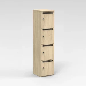 Colonne de 4 casiers boîte aux lettre avec fente pour le courrier