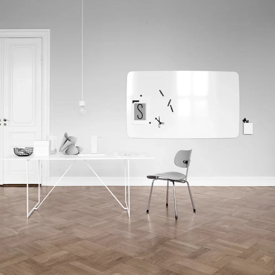 Tableau blanc céramique gamme AIR FLOW 199 x 119 cm