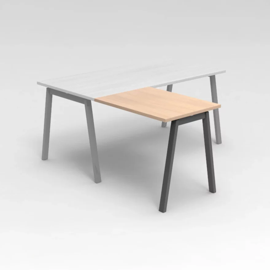 Retour de bureau pour bureau individuel BORN