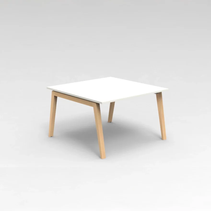 Table carrée BORN piétement bois