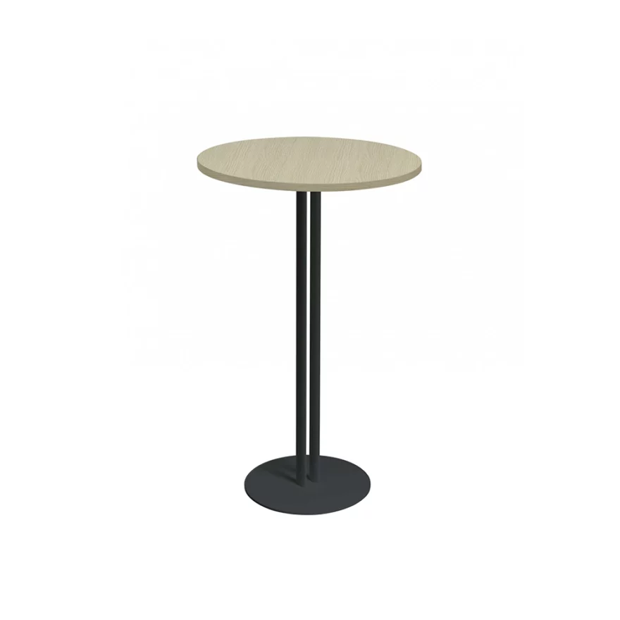 Table haute ronde mange debout gamme roxane