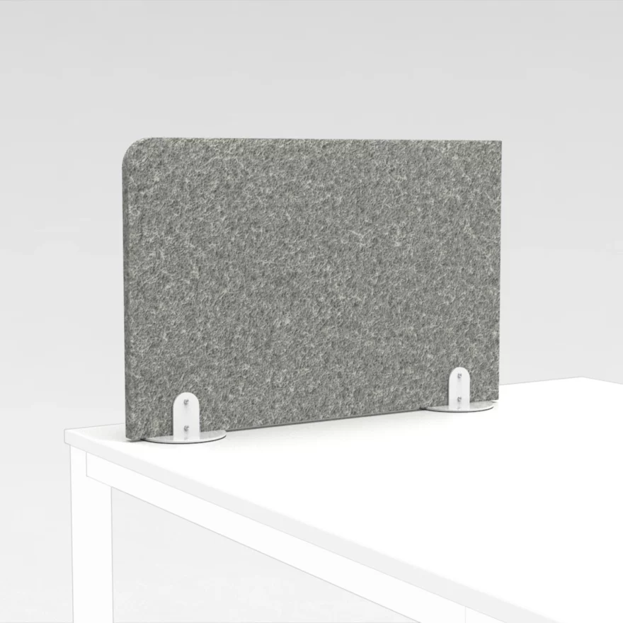 Panneau acoustique bureau latéral sans perçage