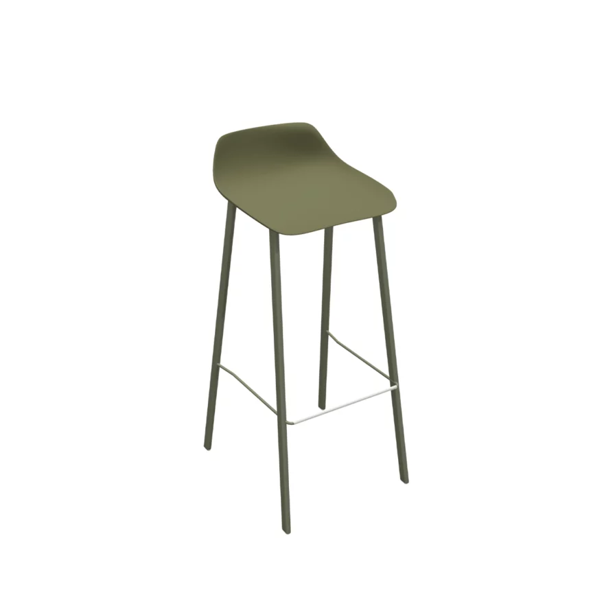 Tabouret BarLouis hauteur 80 cm